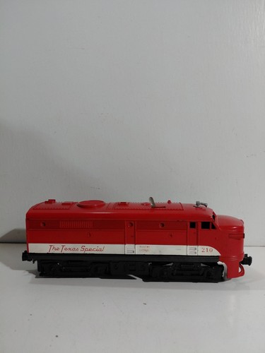 Lionel 210 O Gauge Model Railroad Texas Special Alcoa Diesel Locomotive - Picture 6 of 9