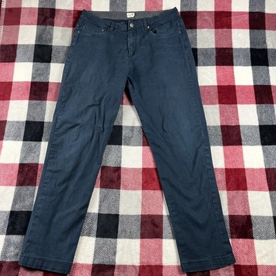 Bridge Burn 5 Pocket Pants Mens 34x34(30x30'') Blue Straight Fit Chino Preppy