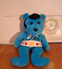 NWT 9" Celebrity Bears 6 Elvis Blue Plush Mini Bear Star 6