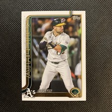 2025 Topps Updated Series Austin Wynns US330 Athletics