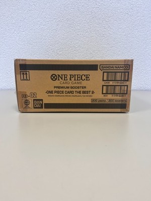 One Piece PRB-02 The Best Premium Booster Display Case / sealed/ OVP / English