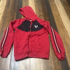 Kids True Religion Hoodie, Size S, Red