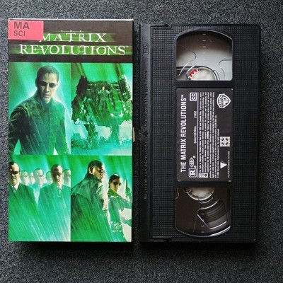 The Matrix Revolutions VHS 2004 Warner Brothers Tested & Working