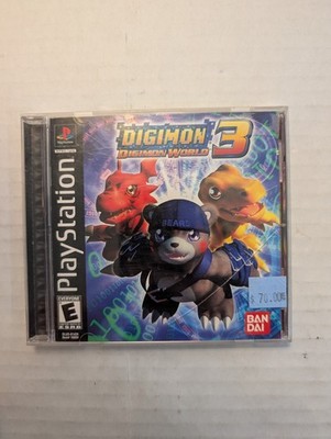 Digimon World 3 PS1 PlayStation 1 CIB Tested Working Authentic