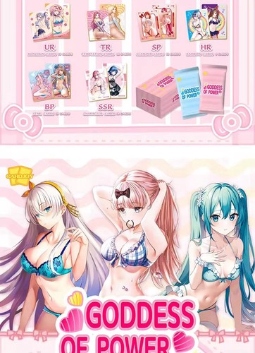 Goddess Of Power Trading Cards Anime Spicy Waifu CCG 19 Pack Booster Box - Picture 3 of 23