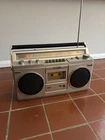 Vintage SONY AM/FM Stereo Cassette Recorder Boombox CFS-45 Radio Works Read Desc