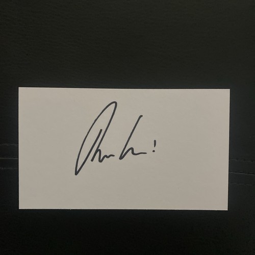 Luis Milla Getafe,Granada Hand Signed Autograph Card