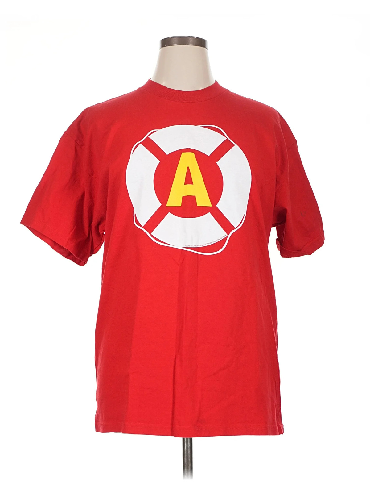 Alstyle Apparel & Activewear Women Red Short Sleeve T… - Gem