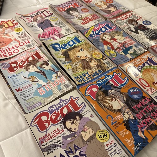 Shojo Beat Manga Magazine ALL 12 Issues from 2006