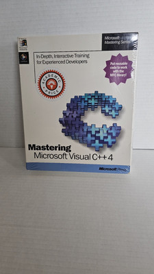 Mastering Microsoft Visual C++ 4.0 CD Windows 95 Boxed Sealed New Old Stock