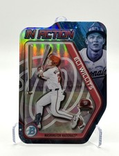 2025 Bowman Draft Eli Willits In Action Refractor Nationals