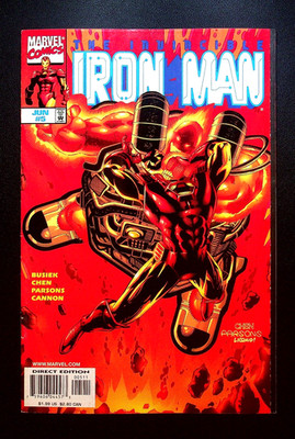 Iron Man #5 [Direct Edition] June 1998 Marvel, 8.0 VF