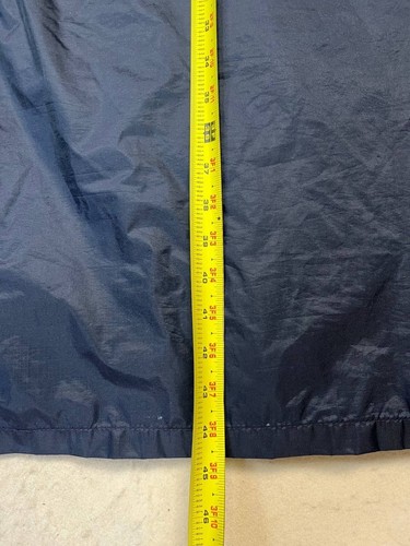 USAF Rain Coat Men’s Size 38R Marine Overcoat Vented USA Made Blue See Pics - Picture 5 of 9