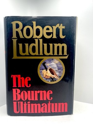 Robert Ludlum The Bourne Ultimatum HC FIRST EDITION 1990 Jason Bourne Thriller