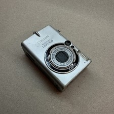 Canon Digital IXUS 400 Vintage Retro Camera Digicam 4.0MP Silver DARK SCREEN
