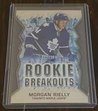 2013-14 Upper Deck Series Two Hockey RC Rookie Breakouts Morgan Rielly /100 TML