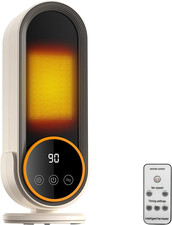 Riscaldatore PTC 1200W, Termoventilatore Ceramica, Stufetta Elettrica Con 2 Impo