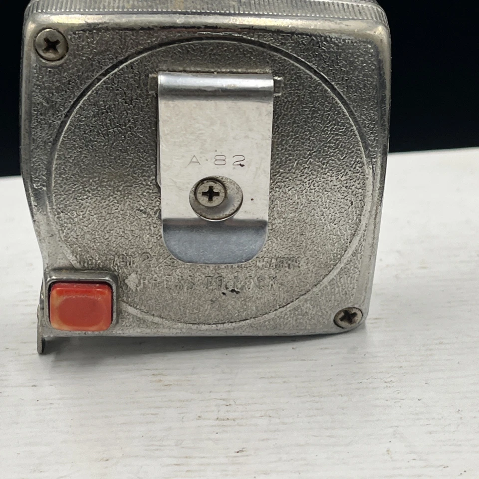 VINTAGE Sears Craftsman #39217 PR - 20' FT Tape Measure, Red Button Model - Image 3 of 4