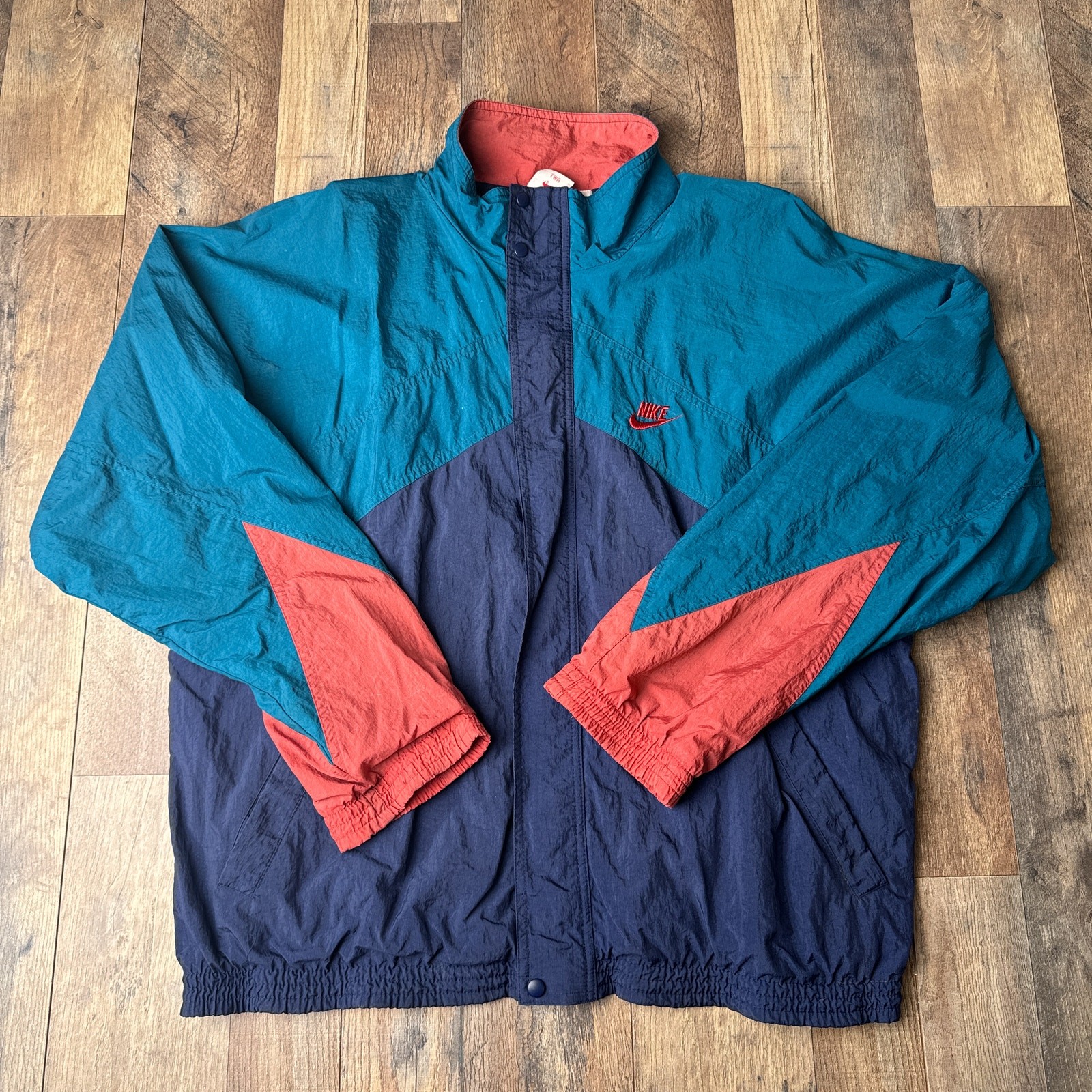 SACAI X NIKE Giacca a vento media uomo Nike Track Jacket colorblock atletica vintage anni 90 5361