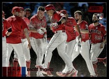 2020 Stadium Club Red Foil Matt Thaiss Rookie #156