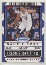 2020 Contenders Draft Picks Variation Game Ticket Red Karl-Anthony Towns #36 uk2