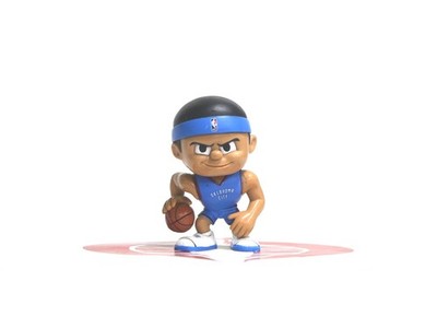 Lil' TEAMMATES NBA Series 1 Oklahoma City THUNDER PLAYMAKER 2009 Party Animal