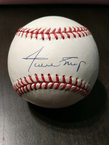 Willie Mays Autograph Official National League Baseball PSA DNA Giants