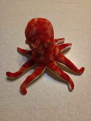 Aurora Plush 8'' Red Octopus