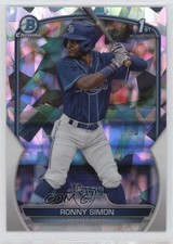 2023 Bowman Chrome Prospects Atomic Refractor Ronny Simon #BCP-112 8az