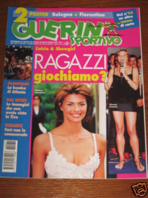 GUERIN SPORTIVO 1996/31 OLYMPIADE LINKSHÄNDER BERGOMI BERTI SIMONA VENTURA