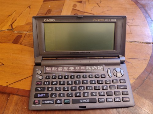 DGM CASIO BUSINESS NAVIGATOR BN-10 VINTAGE RARE leggi bene - Afbeelding 3 van 22
