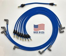 Chevy Spark Plug Wires 327 350 400 Sbc Route Under Exhaust For Points Cap 55-74 Chevy Spark Plug Wires 327 350 400 Sbc Route Under Exhaust For Points Cap 55-74
