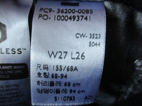 Ladies Levi’s Jeans 501 Original Cropped High Rise Straight Leg 27" W 26" L BNWT - Picture 12 of 16