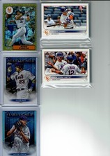 2022 Topps Baseball Series 1 & 2 New York Mets Team Set (22) Base Cards ++