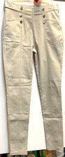 YiTong Women's Tan Pants Large/X-Large Style Y7750, 92 Cotton