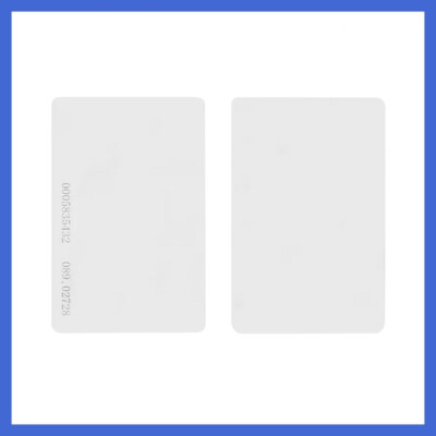 100pcs RFID 125KHz Proximity Door Control Entry Access EM4100/4102 EM card-0.6mm