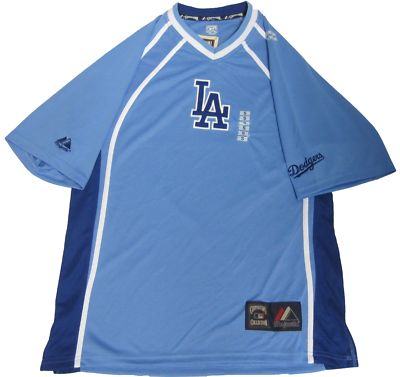 NWT Mens MLB Majestic Cooperstown Collection Los Angeles Dodgers