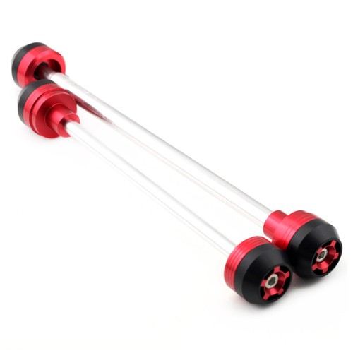 Rear Front Axle Fork Crash Slider For DUCATI MONSTER 659 696 797 2008-2019 - Foto 10 di 12