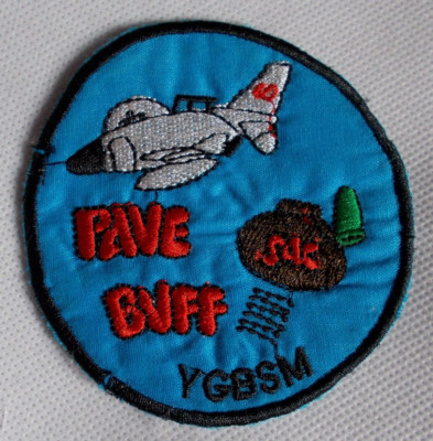 Abzeichen / Patch USAF Vietnam - Strategic Air Command, Pave Buff YGBSM