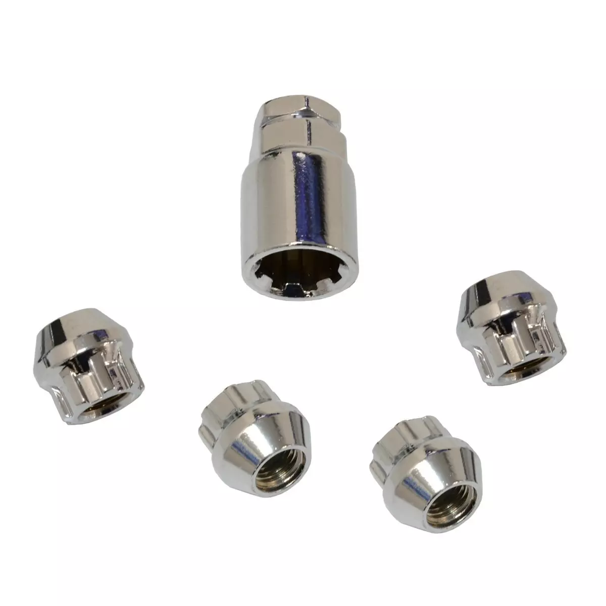 Anti Theft Locking Wheel Nuts Key 12x1.50 Ford B Max C Max Fiesta Focus