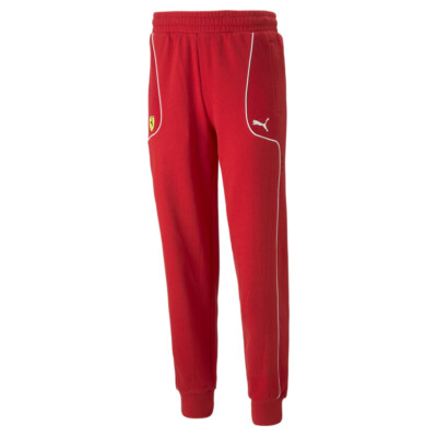PUMA Sf Race Sweatpants Mens Red Casual Athletic Bottoms 53816502