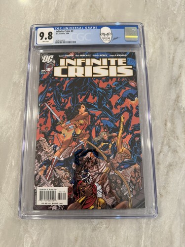 Infinite Crisis #3 CGC 9.8 1st Jaime Reyes (Blue Beetle) George Perez 2006 DC