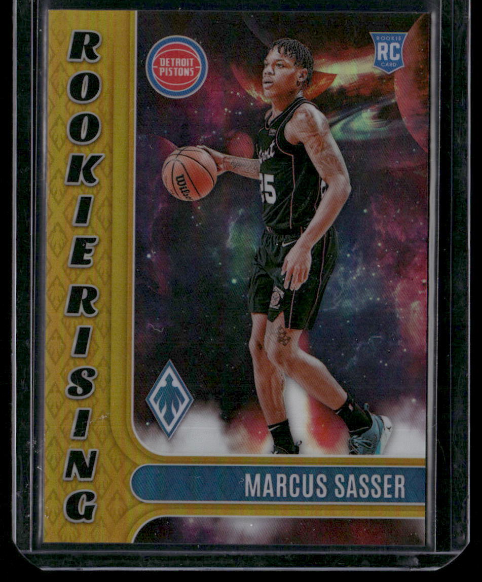 2023-24 Panini Phoenix #4 Rookie Rising Gold Marcus Sasser RC /10