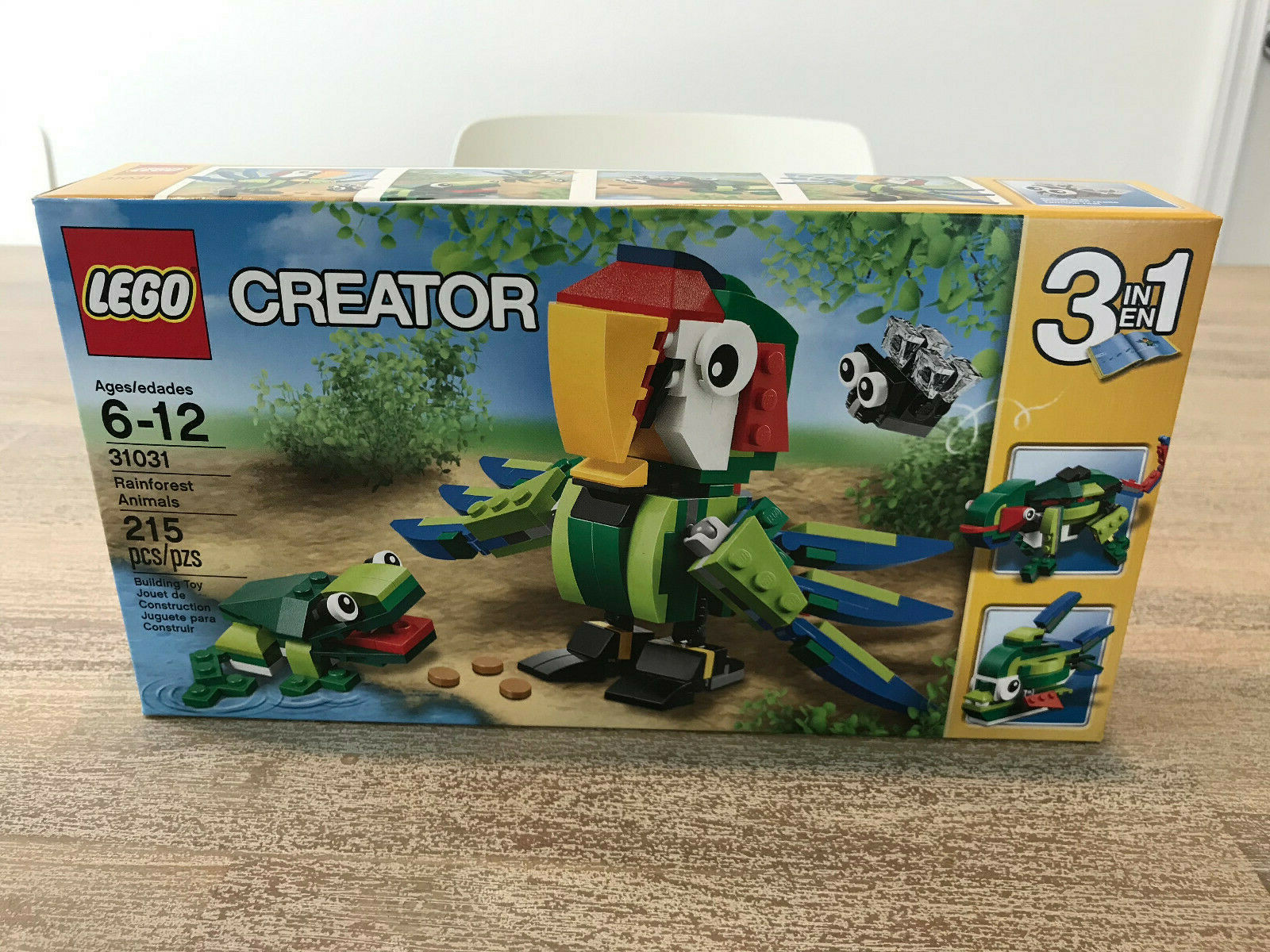 lego creator 31031 rainforest animals