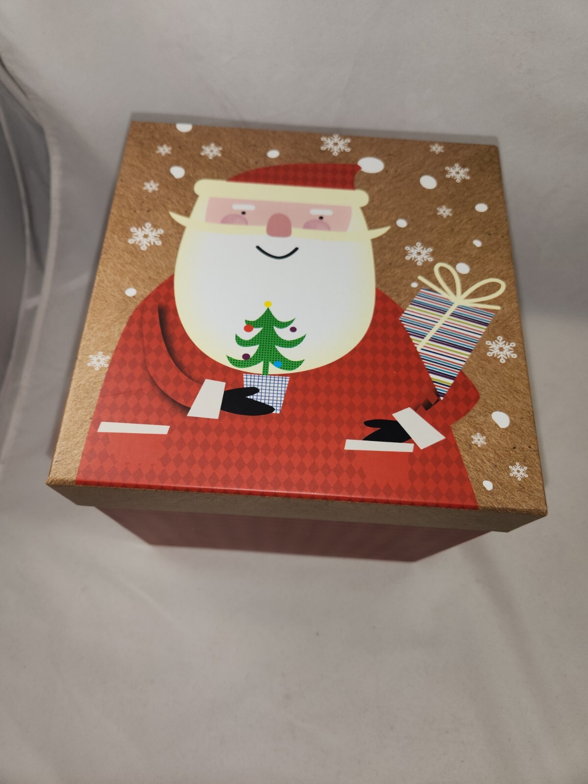 Set of 6 Elegant Decorative Holiday Themed Nesting Gift Boxes - Nesting Boxes...