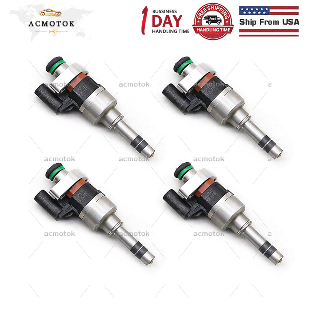 Set(4) Fuel Injector for GM 2017 Cruze Malibu Encore 1.4L 1.5L