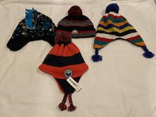 Lot of 4 Beanies Winter Hats Toddler Boys Mix NWT Size 4y-6y NWOT