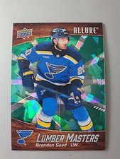 2023-24 Allure Hockey Lumber Masters Green Brandon Saad LM-6 077/249 St....