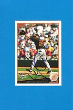 2009 Topps Jesus Guzman RC Baltimore Orioles Auto On Card Signed Autograph