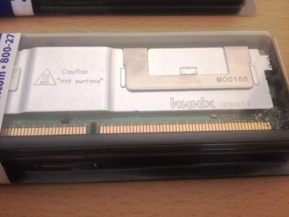 HYNIX - 2 x 1.0GB MATCHED SET DDR2-PC2-6400 800MHz ECC - 240 Pin - (PC/MAC) - Image 2 of 2